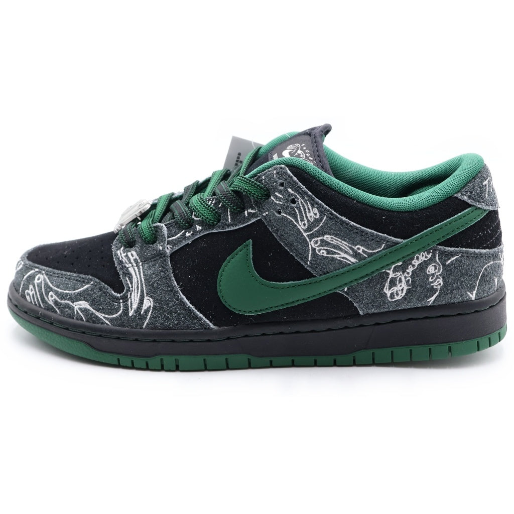 NIKE SB(ナイキエスビー) ×There Skateboards DUNK LOW PRO HF7743-001 ゼアスケートボード ローカットスニーカー グリーン/ブラック US9.5/27.5cm