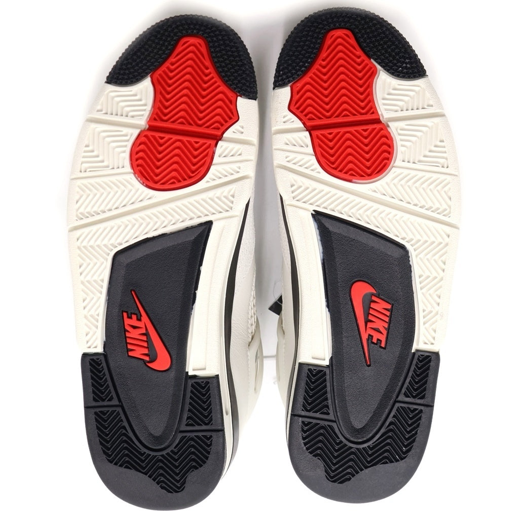 NIKE(ナイキ) AIR JORDAN 4 RETRO OG FC FLIGHT CLUB IM4002-100 エアジョーダン4 フライトクラブ ハイカットスニーカー ローカットシューズ ホワイト US9.5/27.5cm