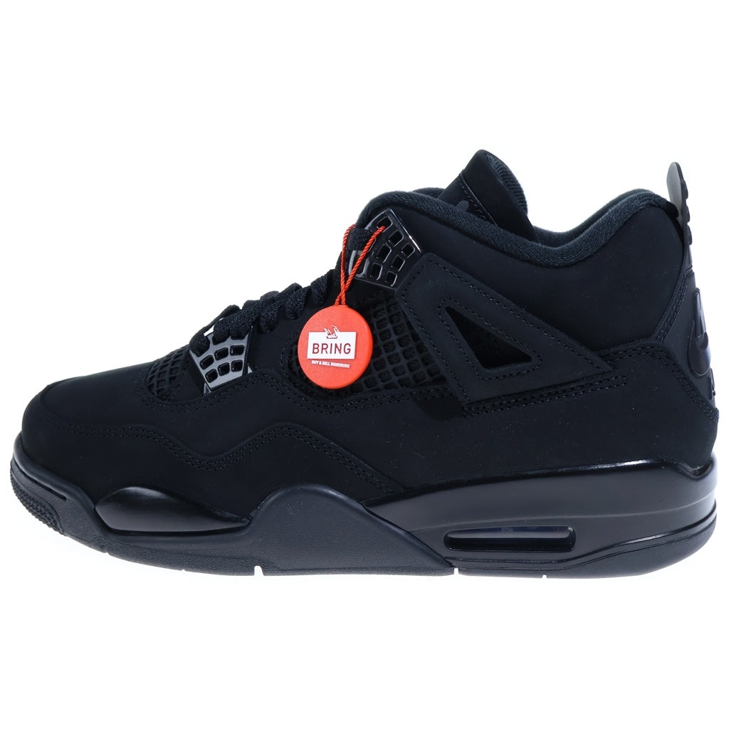 NIKE(ナイキ) AIR JORDAN 4 BLACK CAT FV5029‐010 エアジョーダン4 ブラックキャット ハイカットスニーカー ブラック US9.5/27.5cm