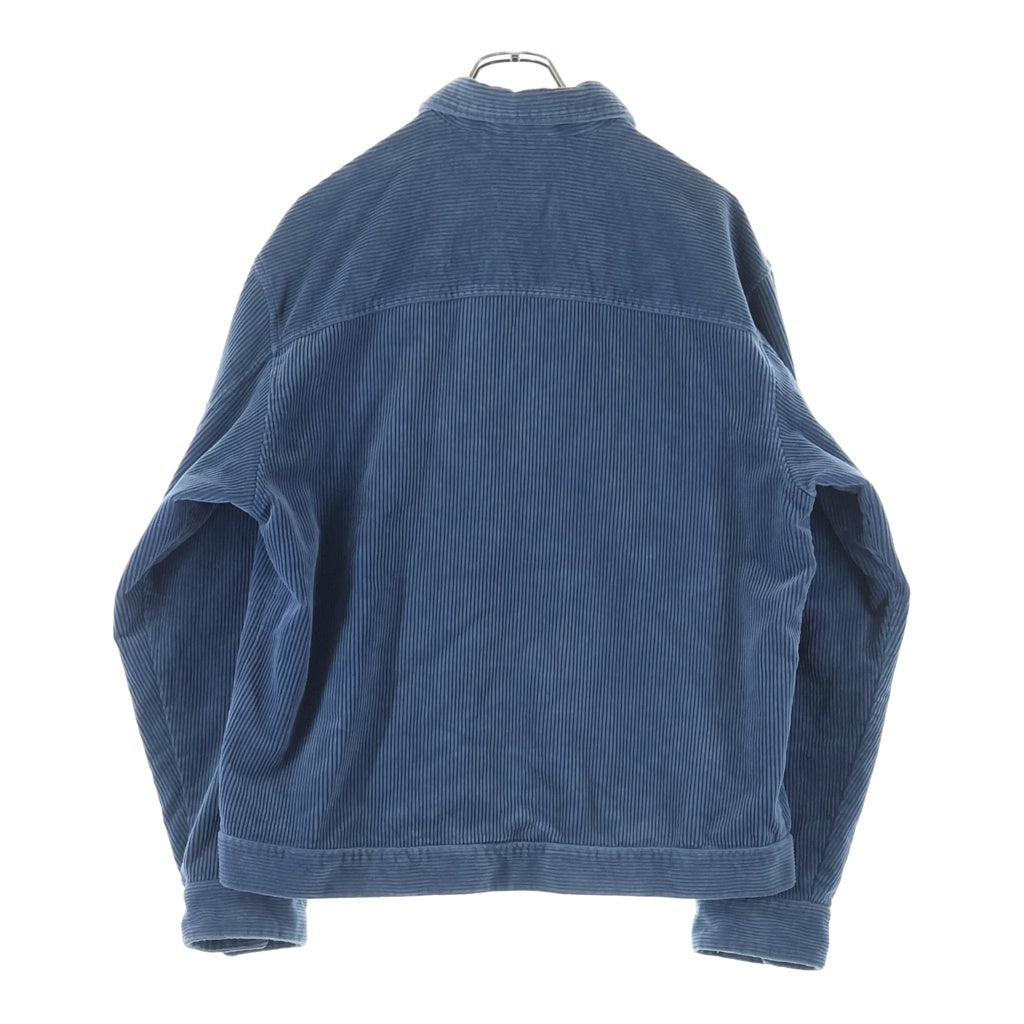 SUPREME(シュプリーム) 21AW Corduroy Zip Jacket コーデュロイ ジッアップジャケット ライトブルー