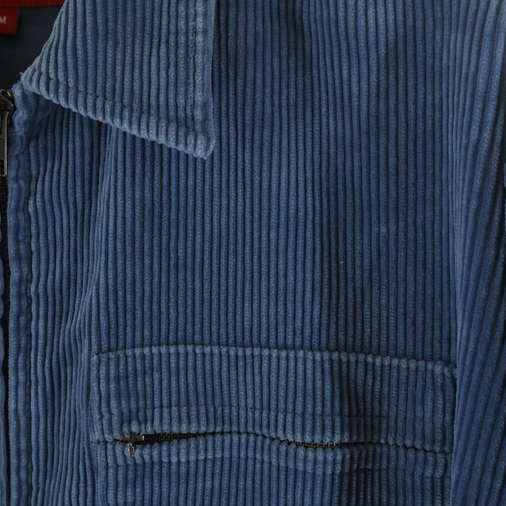 SUPREME(シュプリーム) 21AW Corduroy Zip Jacket コーデュロイ ジッアップジャケット ライトブルー