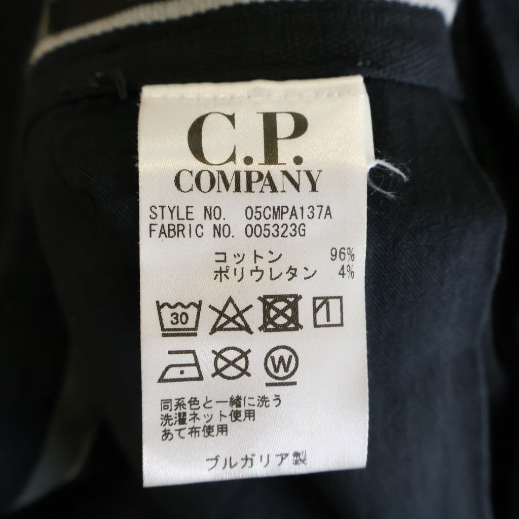C.P. Company(シーピーカンパニー) EGONOMIC FIT エゴノミック フィット チノ ロングパンツ ブラック 05CMPA137A