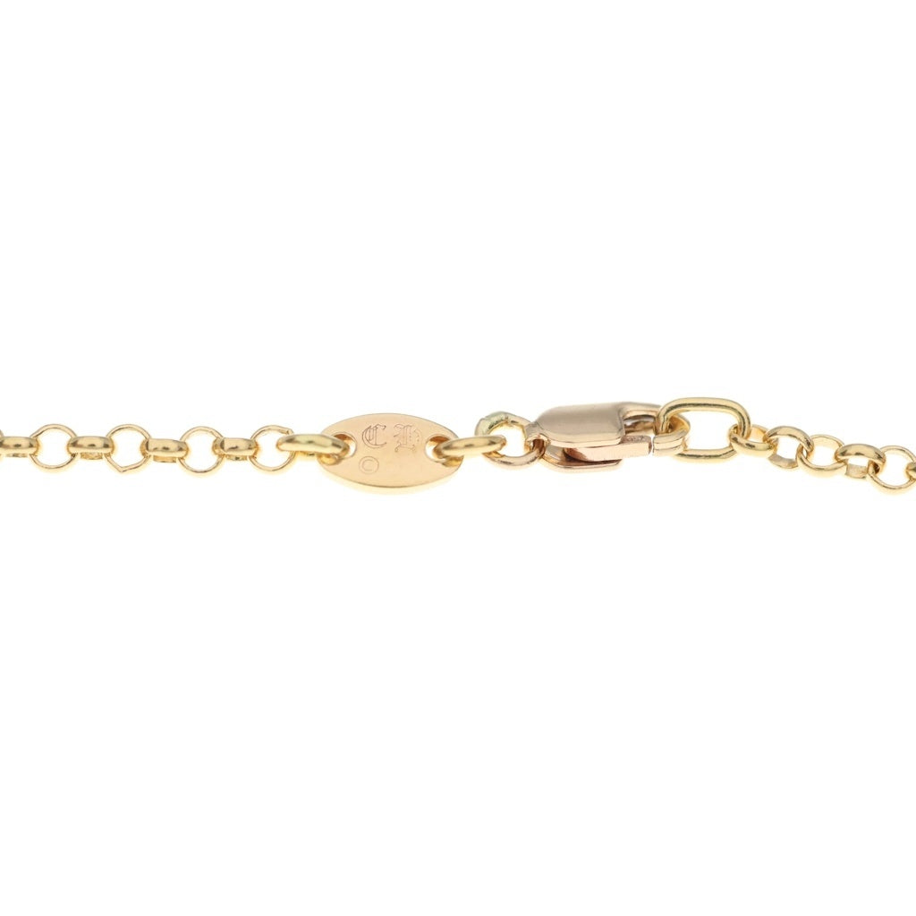 CHROME HEARTS(クロムハーツ) 22K NECKCHAIN R20 ロールチェーンネックレス 20inch ゴールド BCA011