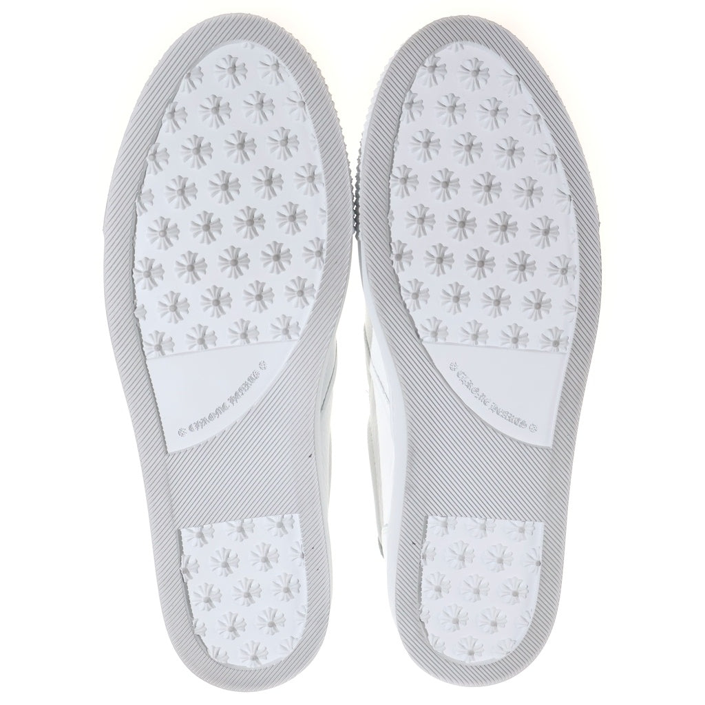 CHROME HEARTS(クロムハーツ) SLIP ON スリッポン CHプラス レザーパッチ ダガー ローカットスニーカー ホワイト