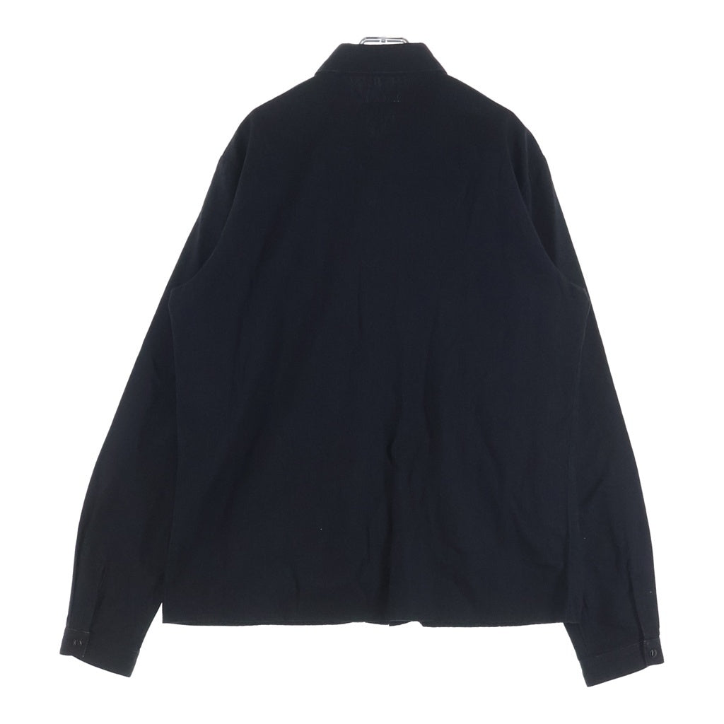 SAINT LAURENT PARIS(サンローランパリ) 19SS Studded Pocket Detail Shirt スタッズ ポケット デティール 長袖シャツ ブラック 579546 YS881