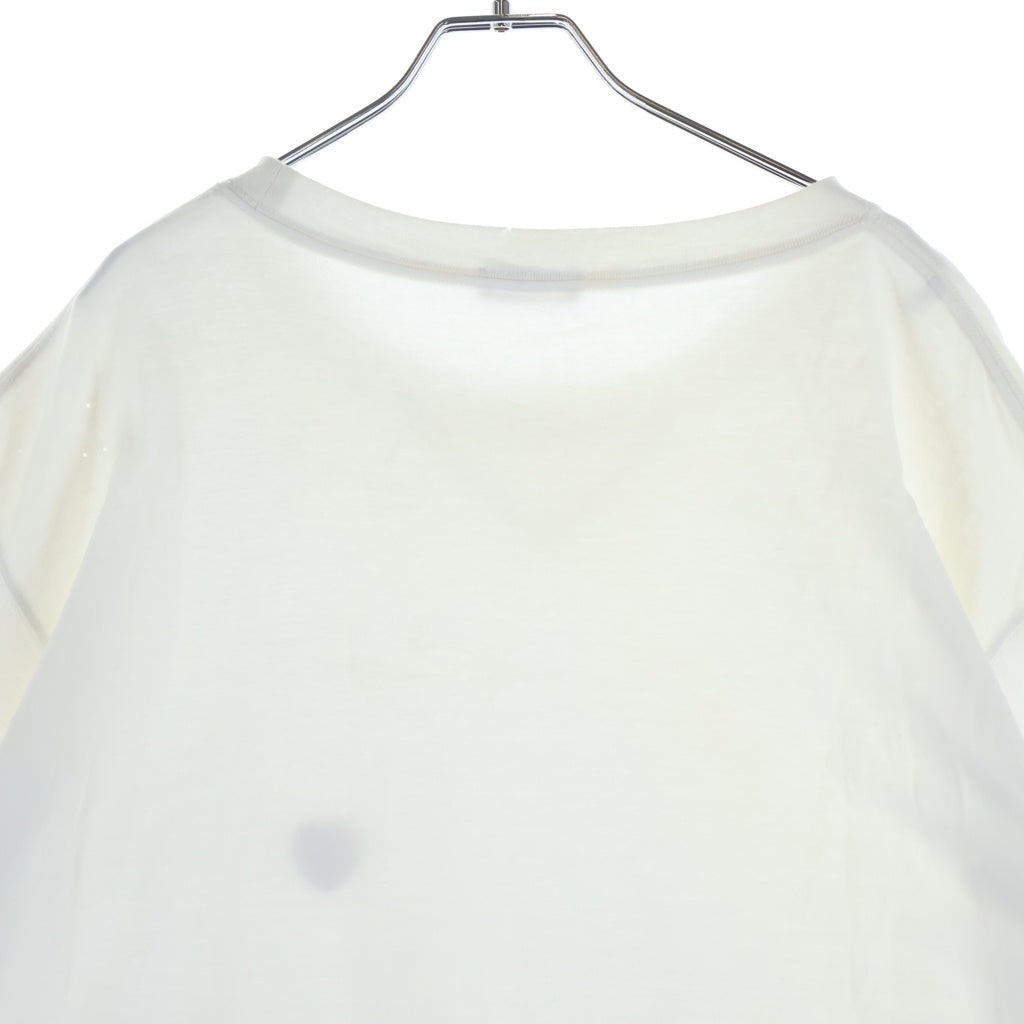 DIOR(ディオール) 22SS ハートCDロゴパッチクルーネック 半袖Tシャツカットソー ホワイト 213J685A0677