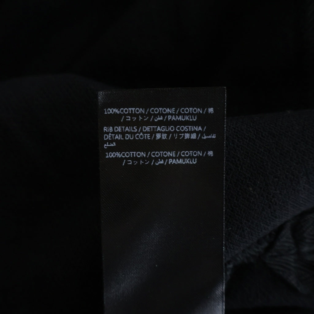 AMIRI(アミリ) ロゴ刺繍 半袖ポロシャツ ブラック AMJYPO1018M