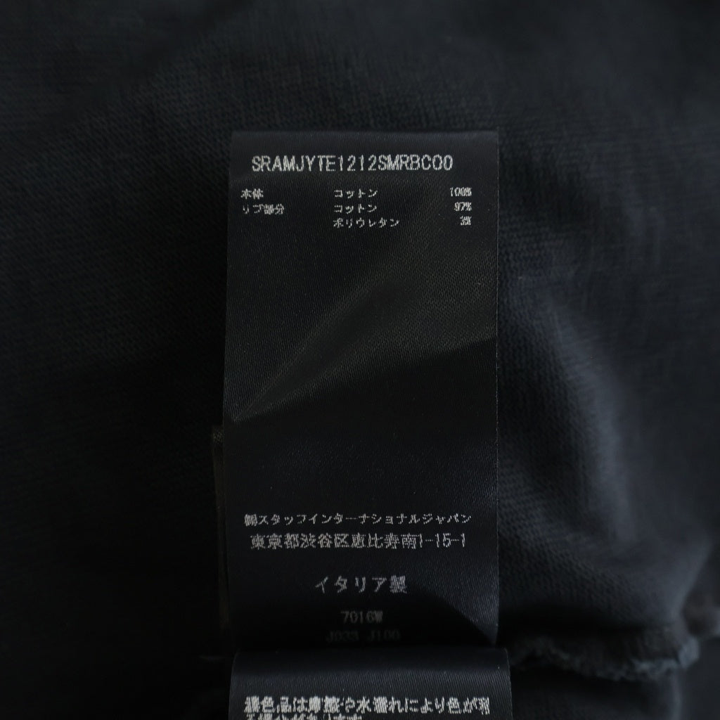 AMIRI(アミリ) CRYSTAL SINNERS Tee クリスタル シナーズ クルーネック 半袖Tシャツ カットソー ブラック AMJYTE1212