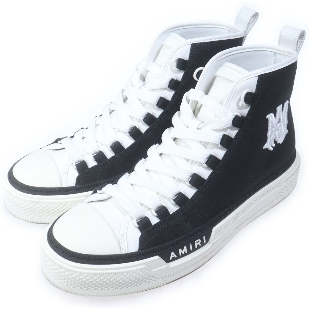 AMIRI(アミリ) 25SS MA COURT HI ハイカットスニーカー ブラック/ホワイト US9/27cm AMFOSR1099-004