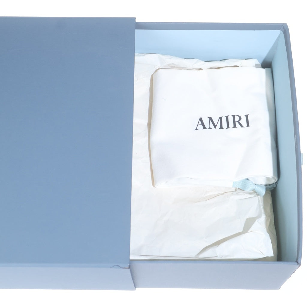 AMIRI(アミリ) 25SS MA COURT HI ハイカットスニーカー ブラック/ホワイト US9/27cm AMFOSR1099-004
