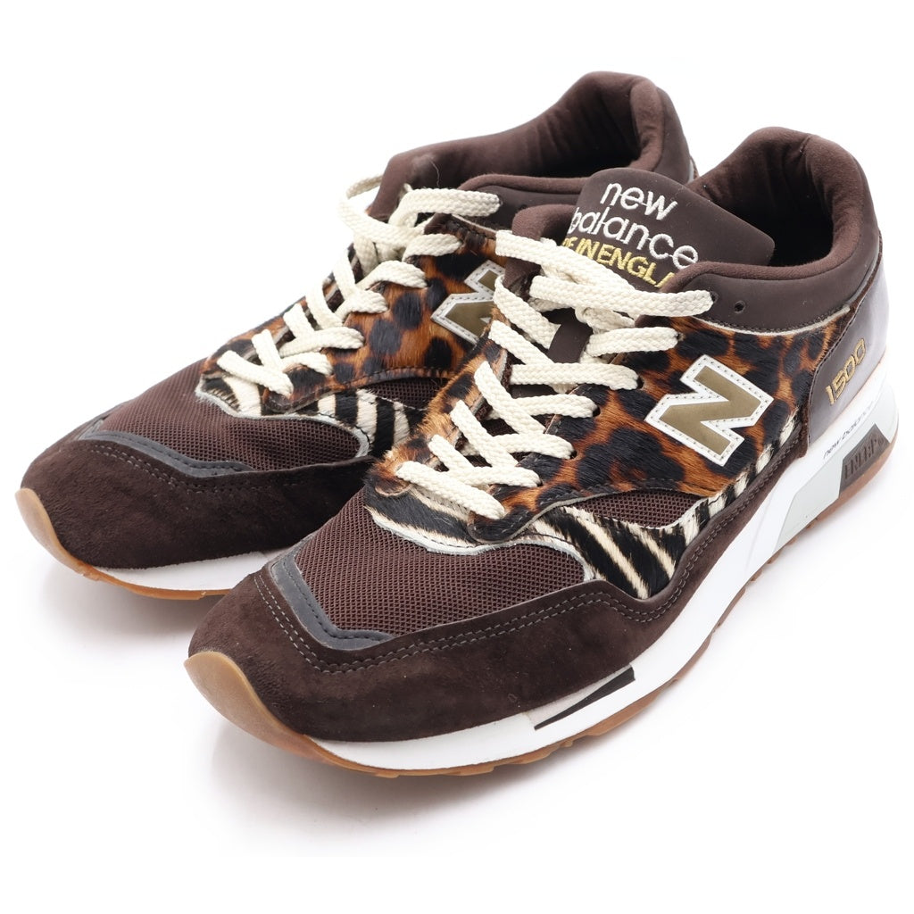 New Balance(ニューバランス) ×atoms M1500CZK 1500 CHARCOAL ANIMAL SAFARI アトモス チャコール アニマル サファリ ローカットスニーカー ブラウン US10/28cm