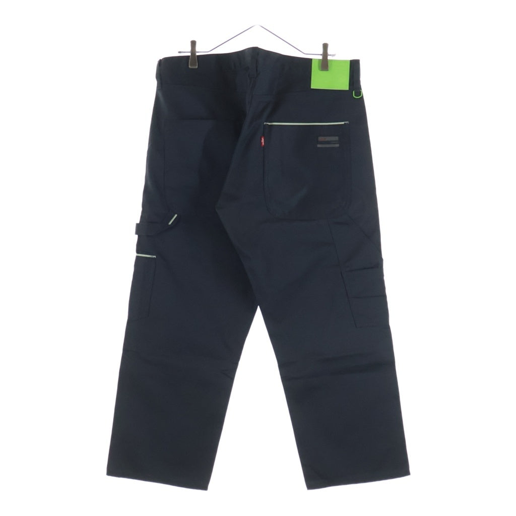 Levi's Fenom(リーバイス フェノム) ×FRAGMENT DESIGN フラグメント デザイン バックロゴデザイン ジップフライ チノパンツ ネイビー/グリーン FMWKC-0003