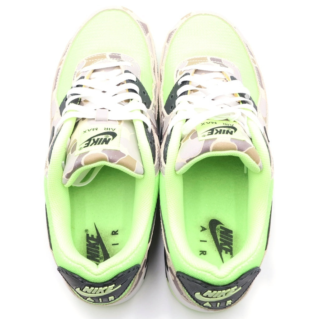 NIKE(ナイキ) AIR MAX 90 Green Camo CW4039-300 エアマックス90 グリーンカモ ローカットスニーカー ライトグリーン/ベージュ US10.5/28.5cm