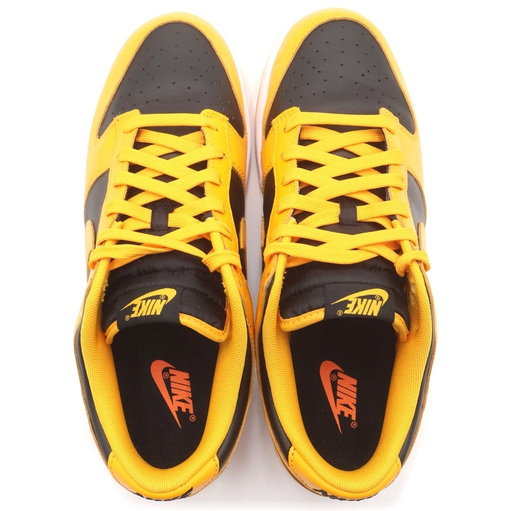 NIKE(ナイキ) DUNK LOW CHAMPIONSHIP GOLDENROD DD1391-004 ダンク チャンピオンシップ ゴールデンロッド ローカットスニーカー ブラック/イエロー US10.5/28.5cm