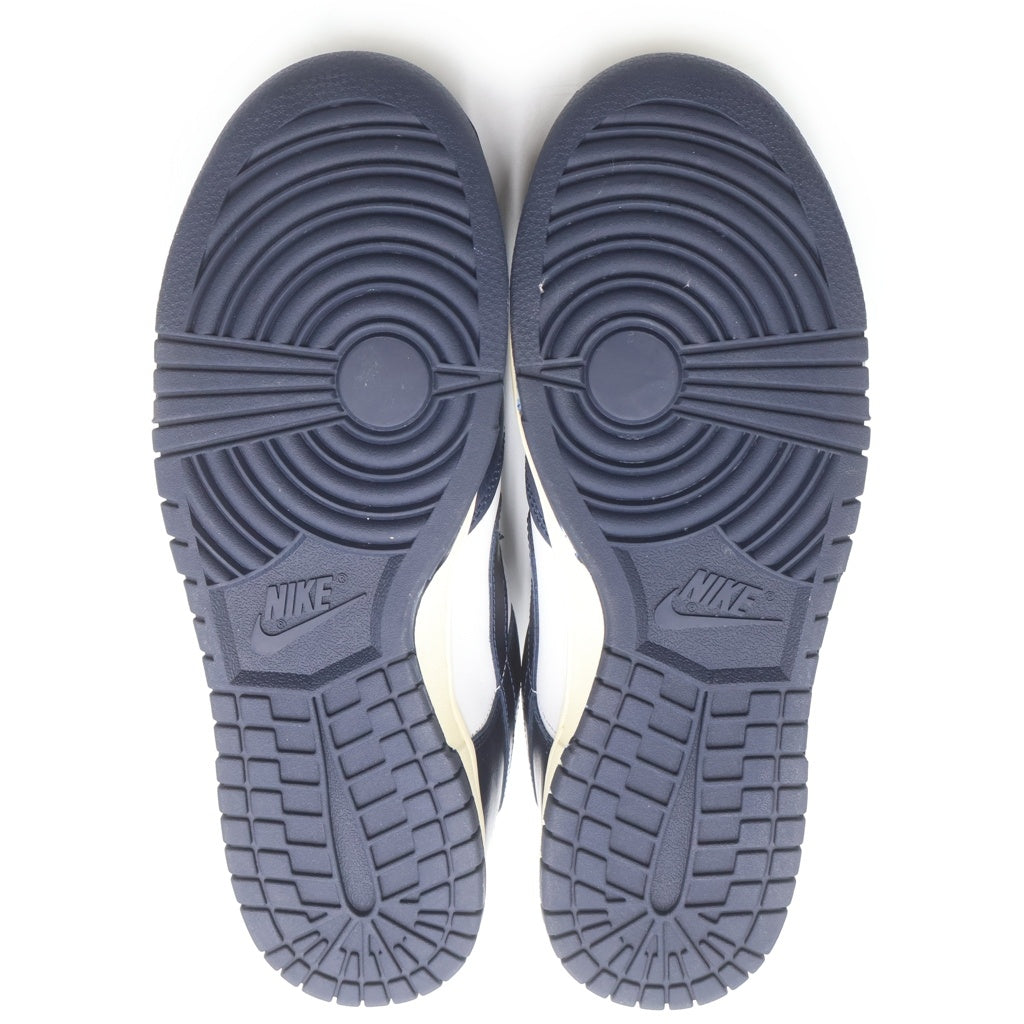 NIKE(ナイキ) Womens DUNK LOW PRM Midnight Navy and White ウィメンズ ダンク ローカットスニーカー プレミアム ミッドナイトネイビー/ホワイト US12/29cm