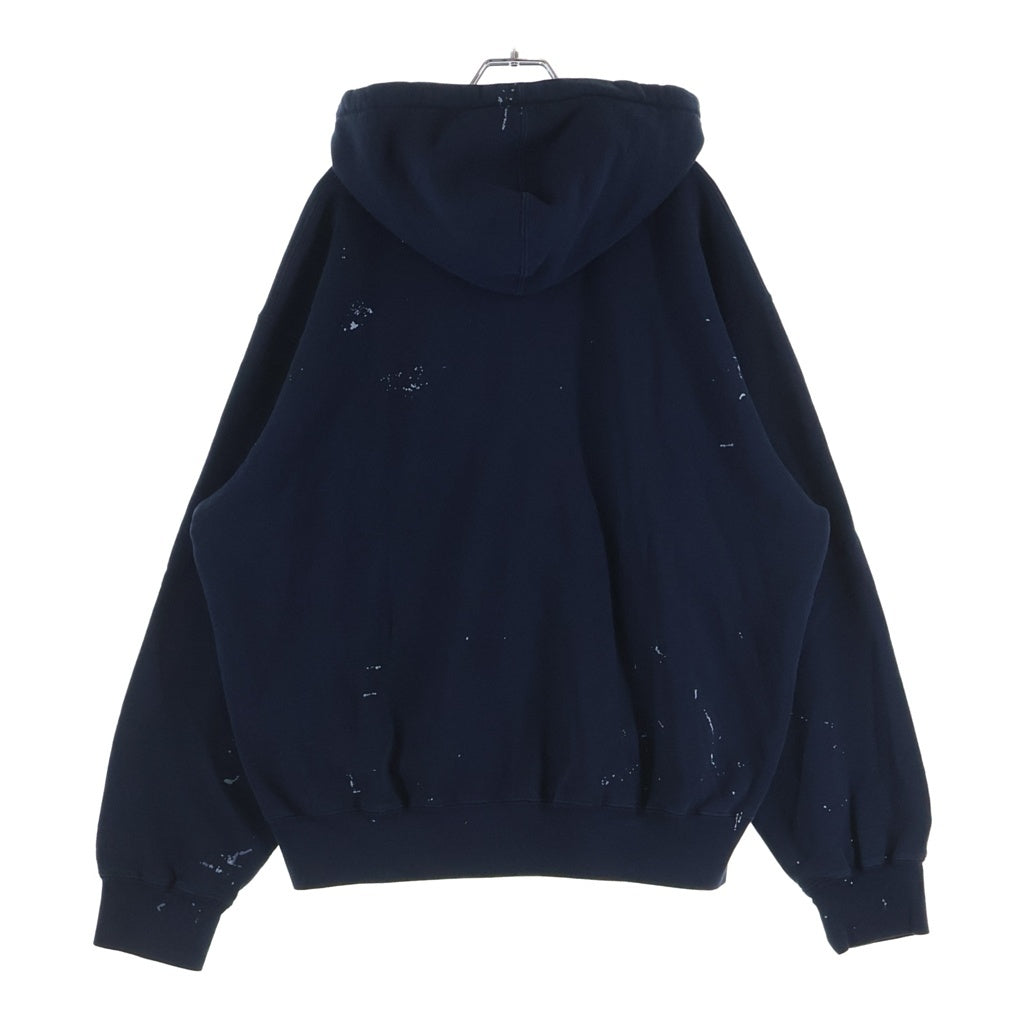SUPREME(シュプリーム) 26SS ×MM6 Box Logo Zip Up Hooded Sweatshirt ボックスロゴジップアップフーデッドスウェットシャツ パーカー ネイビー