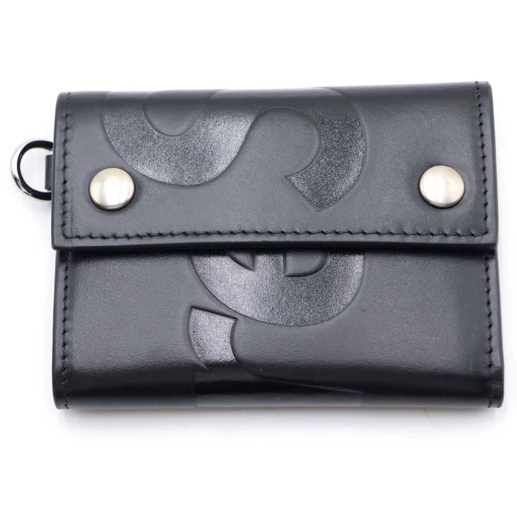SUPREME(シュプリーム) 25AW Leather Chain Wallet レザー チェーン ウォレット 二つ折り財布 ブラック