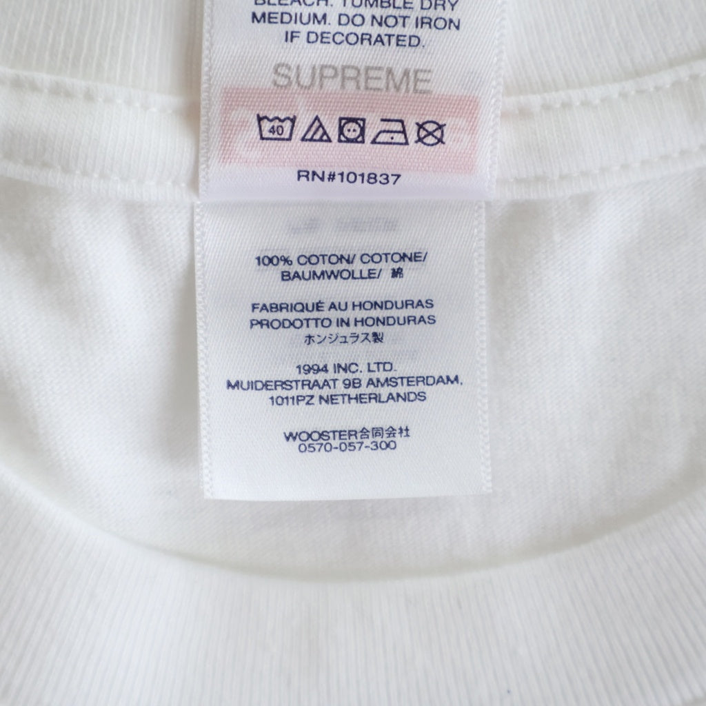 SUPREME(シュプリーム) 25SS Dean Blunt Tee ディーン ブラント フォトプリントクルーネック半袖Tシャツカットソーホワイト