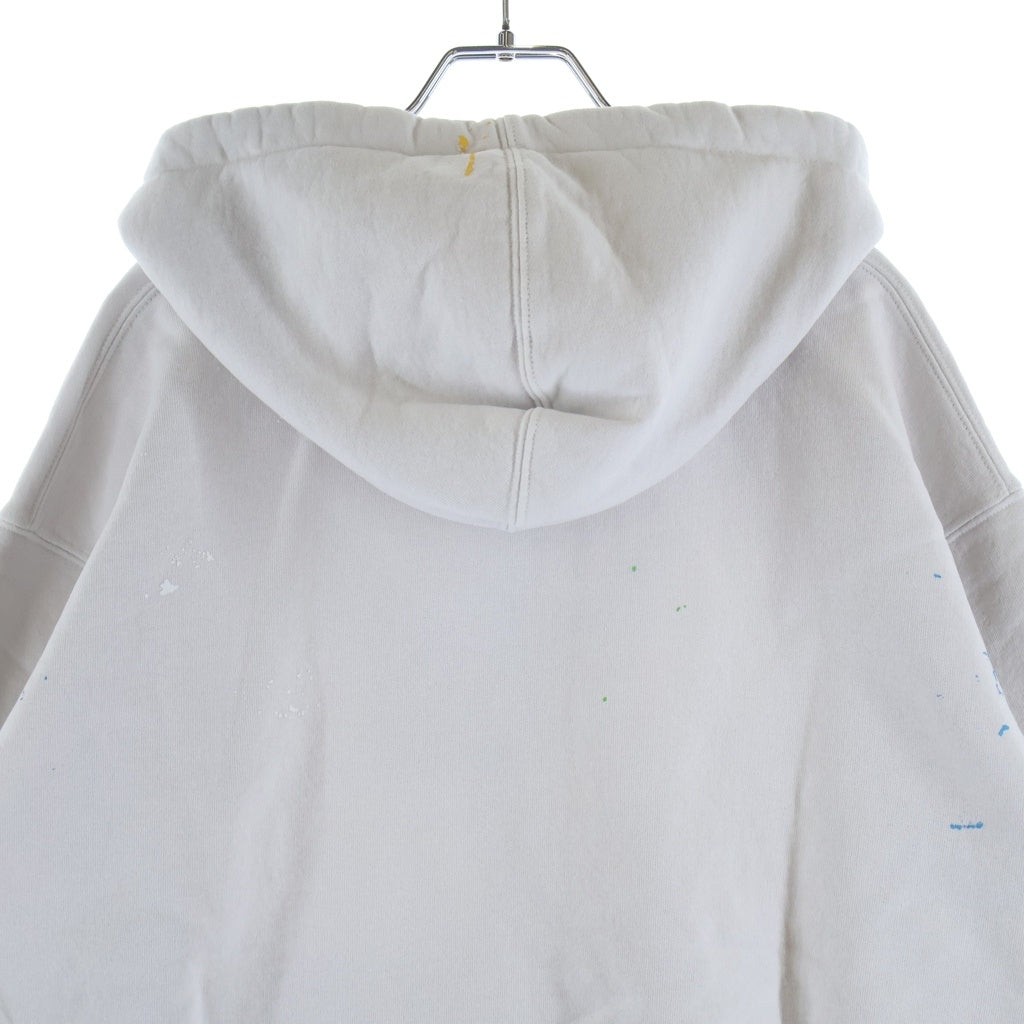 SUPREME(シュプリーム) 26SS ×MM6 Box Logo Zip Up Hooded Sweatshirt ボックスロゴジップアップフーデッドスウェットシャツ パーカー ホワイト