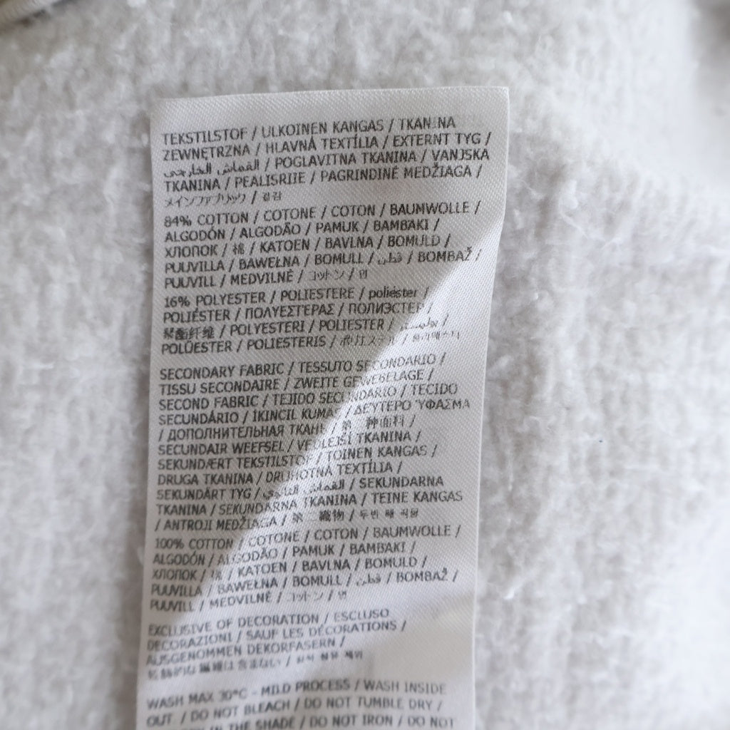SUPREME(シュプリーム) 26SS ×MM6 Box Logo Zip Up Hooded Sweatshirt ボックスロゴジップアップフーデッドスウェットシャツ パーカー ホワイト