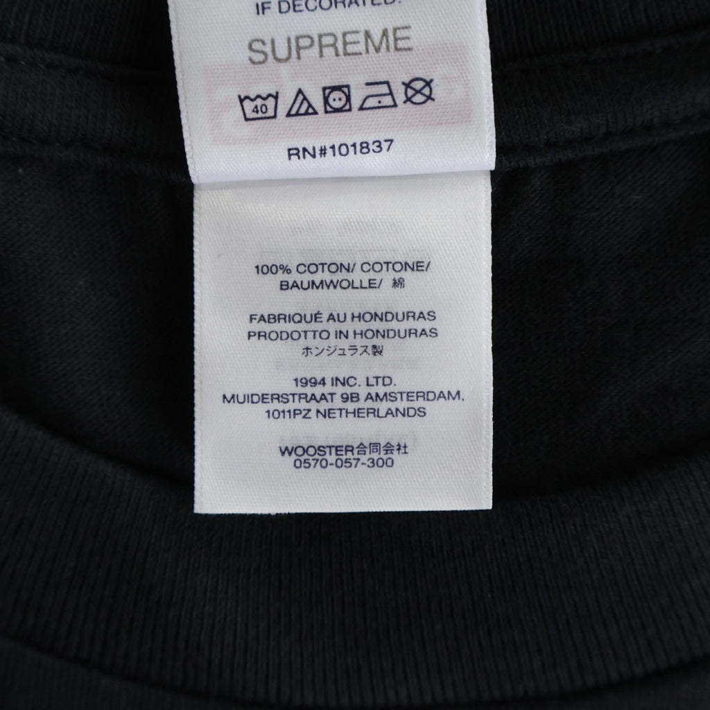 SUPREME(シュプリーム) 26SS Arabic Logo Tee アラビックロゴTシャツ 半袖カットソー ブラック