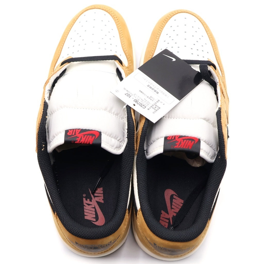 NIKE(ナイキ) AIR JORDAN 1 LOW OG ROOKIE OF THE YEAR/SAIL AND GOLDEN HARVEST エアジョーダン1 ローカットスニーカー イエロー/ホワイト US10/28cm CZ0790-107