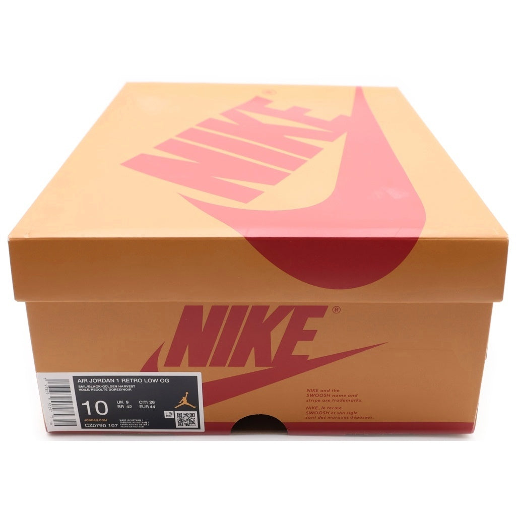NIKE(ナイキ) AIR JORDAN 1 LOW OG ROOKIE OF THE YEAR/SAIL AND GOLDEN HARVEST エアジョーダン1 ローカットスニーカー イエロー/ホワイト US10/28cm CZ0790-107