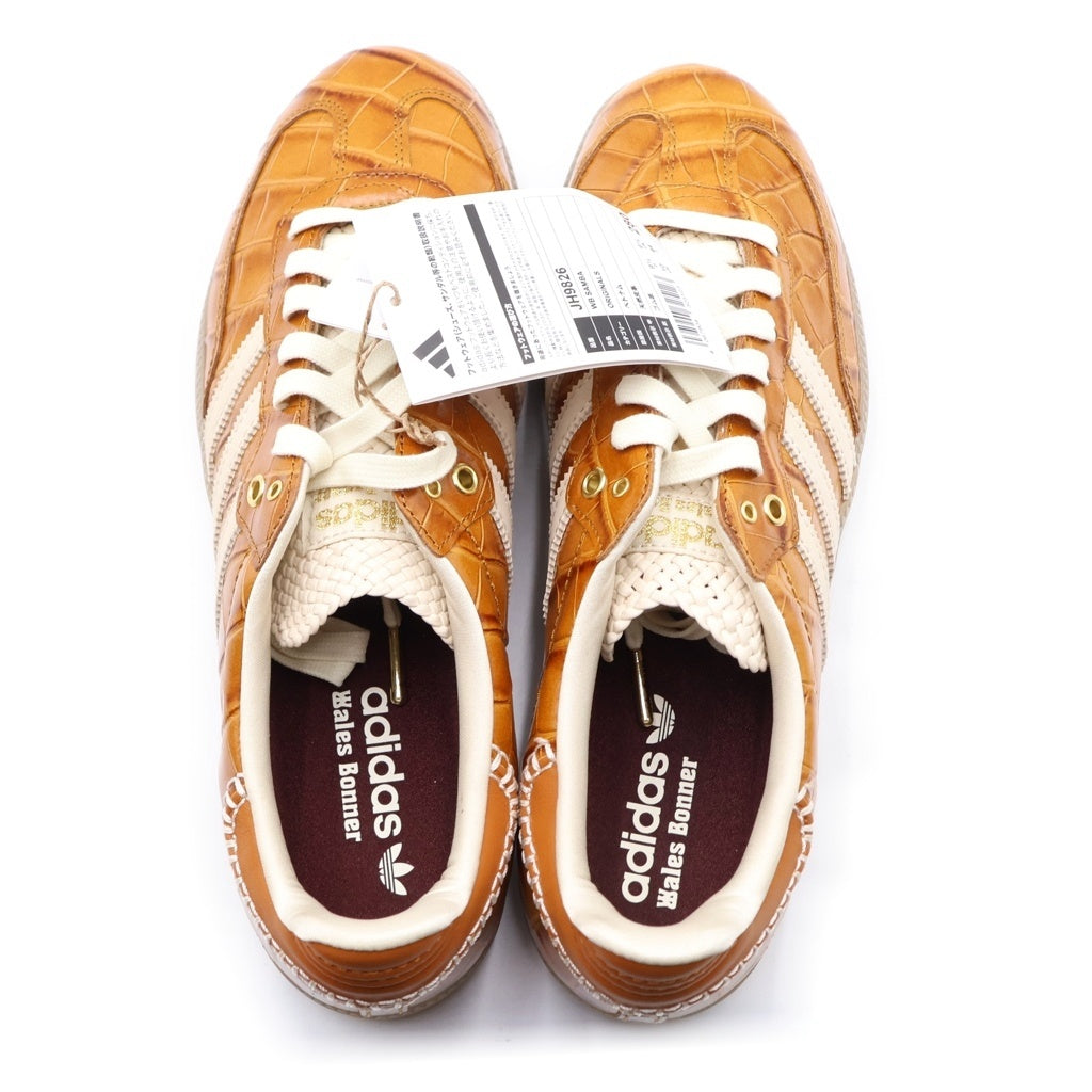adidas(アディダス) ×Wales Bonner SAMBA ウェールズ・ボナー サンバ ローカットスニーカー ブラウン US10/28cm JH9826