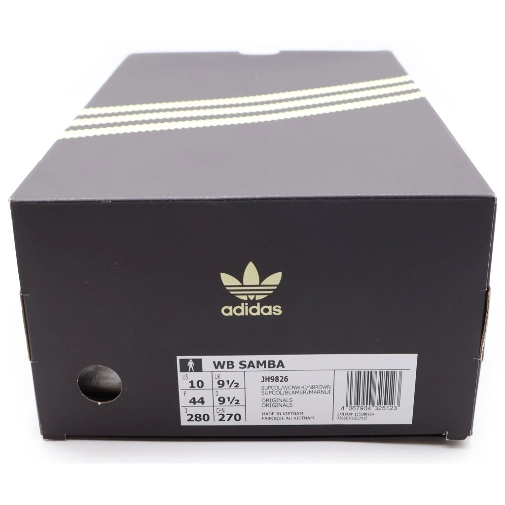 adidas(アディダス) ×Wales Bonner SAMBA ウェールズ・ボナー サンバ ローカットスニーカー ブラウン US10/28cm JH9826