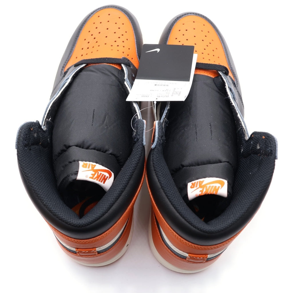 NIKE(ナイキ) AIR JORDAN 1 RETRO HIGH OG SHATTERED BACKBOARD 2025 エアジョーダン1 レトロ シャッタードバックボード ハイカットスニーカー US10/28cm DZ5485-008