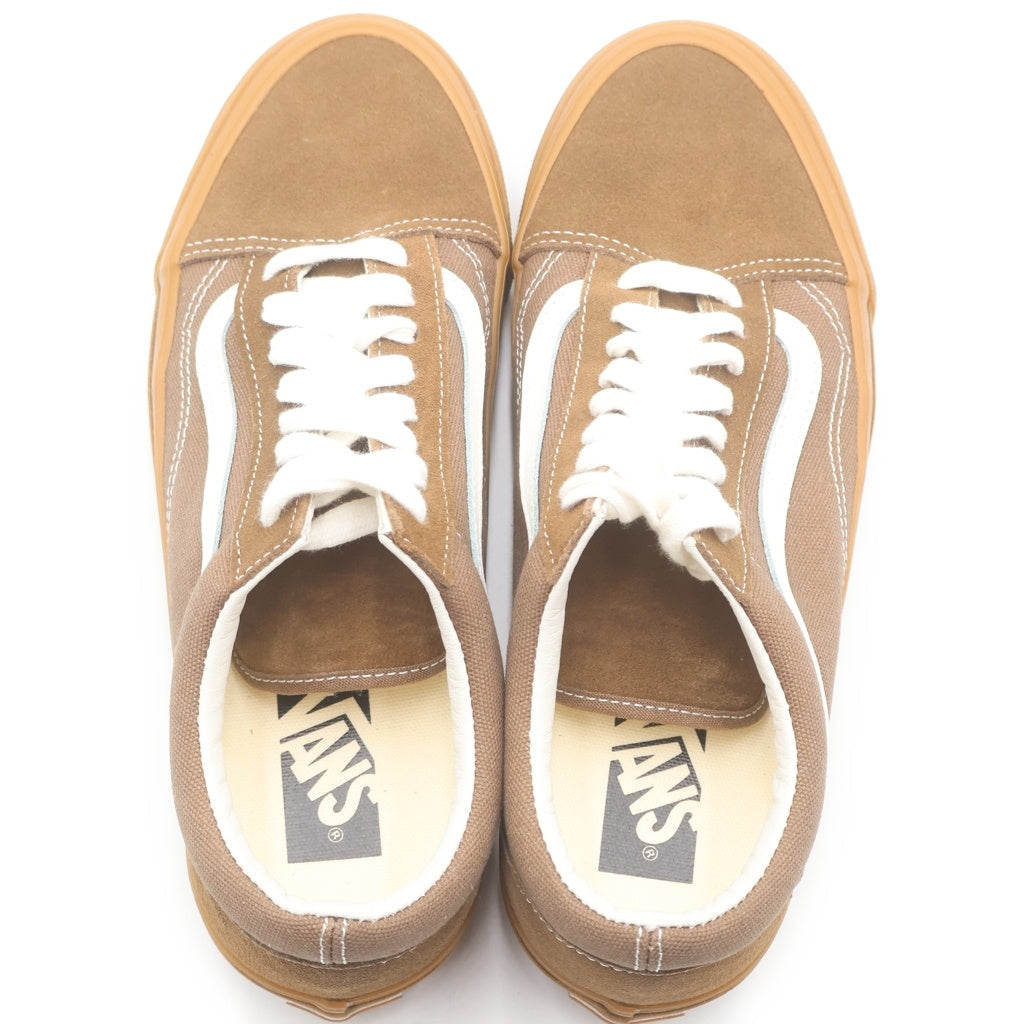 VANS(ヴァンズ) PREMIUM OLD SKOOL GUM SEPIA プレミアム オールドスクール ガム セピア ローカットスニーカー ベージュ US9.5/27.5cm VN000D560E0