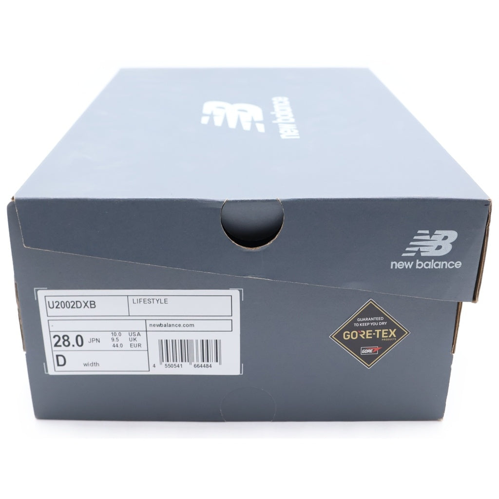 New Balance(ニューバランス) 2002R GORE-TEX BLACK BLACK METALLIC