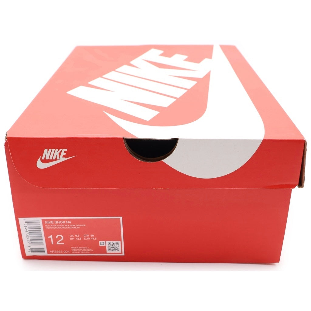NIKE(ナイキ) WOMEN'S SHOX R4 BLACK AR3565-004 ウィメンズ ショックス ローカットスニーカー ブラック US12/29cm レディース