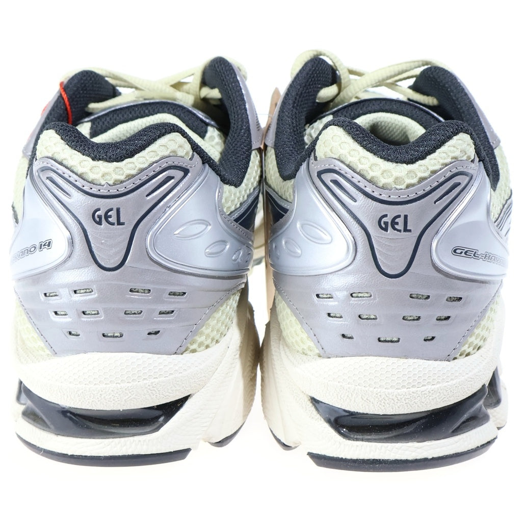 ASICS(アシックス) GEL-KAYANO 14 OYSTER WHITE STEEPLE GREY ゲルカヤノ14 ローカットスニーカー ベージュ/グレー US11/28.5cm 1203A537-250