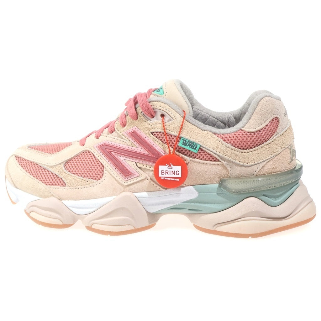 New Balance(ニューバランス) ×JOE FRESHGOODS 9060 INSIDE VOICES PENNY COOKIE PINK U9060JF1 ジョー・フレッシュグッズ ローカットスニーカー ピンク/ベージュ US9.5/27.5cm