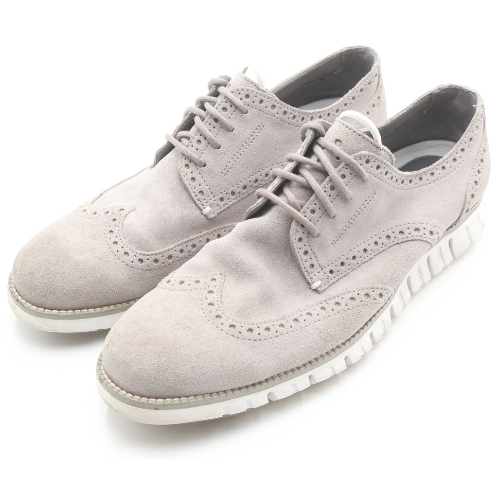 COLE HAAN(コール ハーン) ZEROGRAND DC WNG C21383 ゼログランド ウィングチップ レースアップ ローカットスニーカー ベージュ US9/27cm