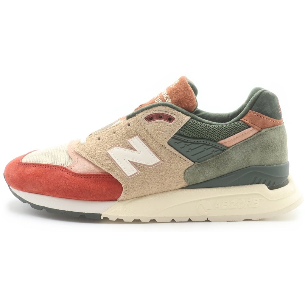 New Balance(ニューバランス) ×KITH RONNIE FIEG AND THE FRANK LLOYD WRIGHT FOUNDATION 998 BEIGE/CHUTNEY U998KH1 ローカットスニーカー マルチ US10/28cm