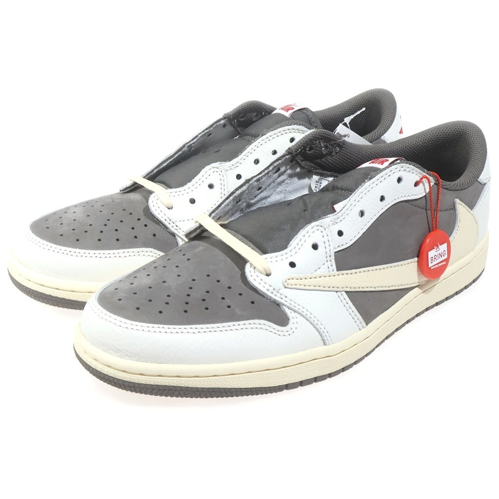 NIKE(ナイキ) ×TRAVIS SCOTT AIR JORDAN 1 LOW OG SP REVERSE MOCHA/SAIL AND RIDGEROCK DM7866-162 トラヴィススコット エアジョーダン1 リバースモカ ローカットスニーカー US10/28cm