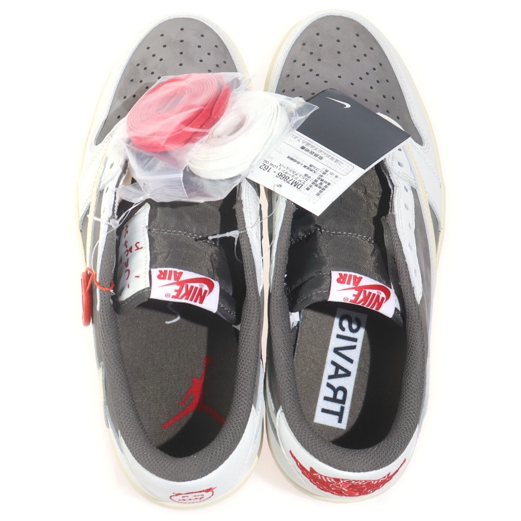 NIKE(ナイキ) ×TRAVIS SCOTT AIR JORDAN 1 LOW OG SP REVERSE MOCHA/SAIL AND RIDGEROCK DM7866-162 トラヴィススコット エアジョーダン1 リバースモカ ローカットスニーカー US10/28cm