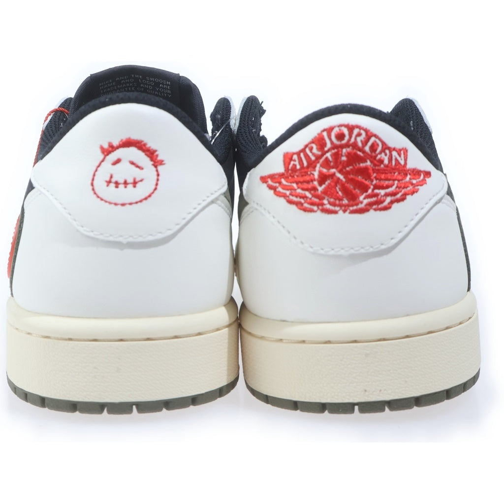 NIKE(ナイキ) ×TRAVIS SCOTT WMNS AIR JORDAN 1 LOW OG Medium Olive DZ4137-106 トラヴィススコット エアジョーダン1 ローカットスニーカー オリーヴ US11/28cm
