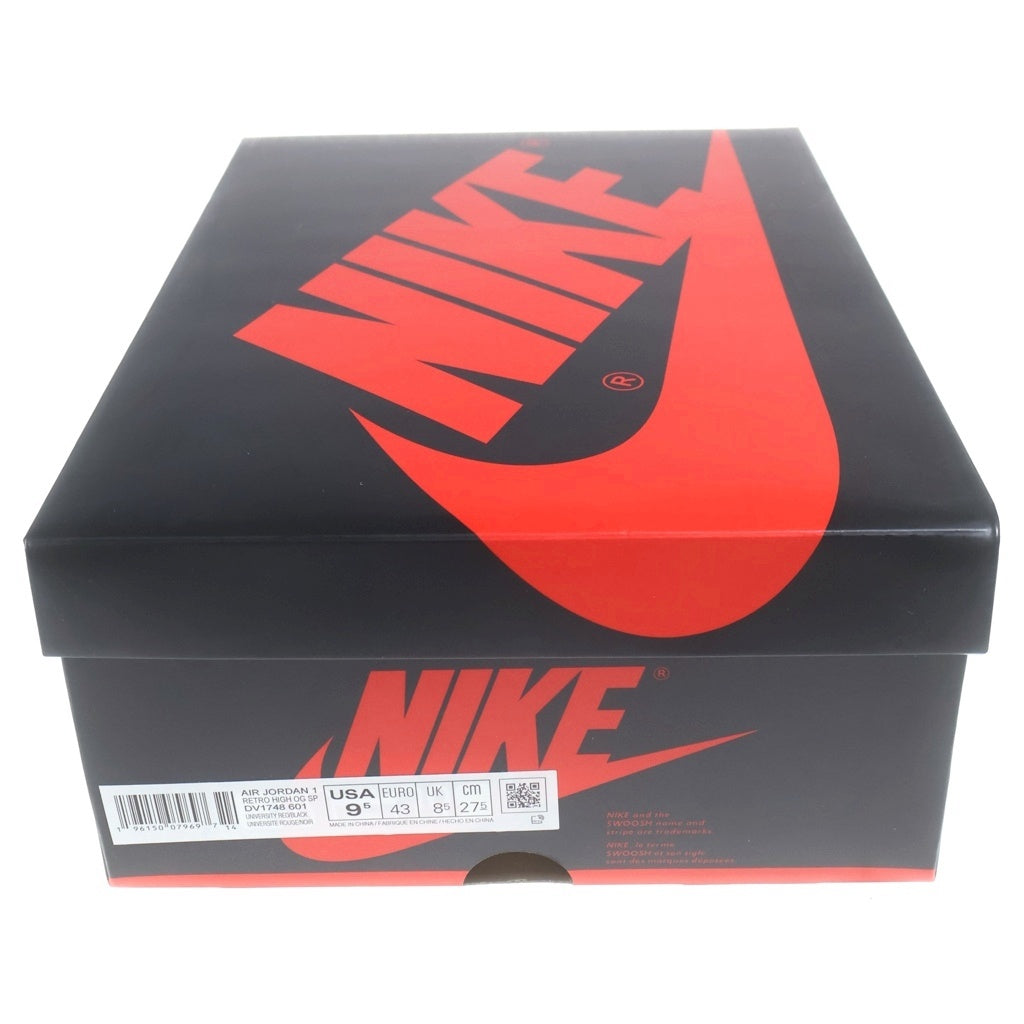 NIKE(ナイキ) SPIDER-MAN AIR JORDAN 1 RETRO HIGH OG SP ACROSS THE SPIDER-VERSE/UNIVERSITY RED DV1748-601 スパイダーマン エアジョーダン1 ハイカットスニーカー