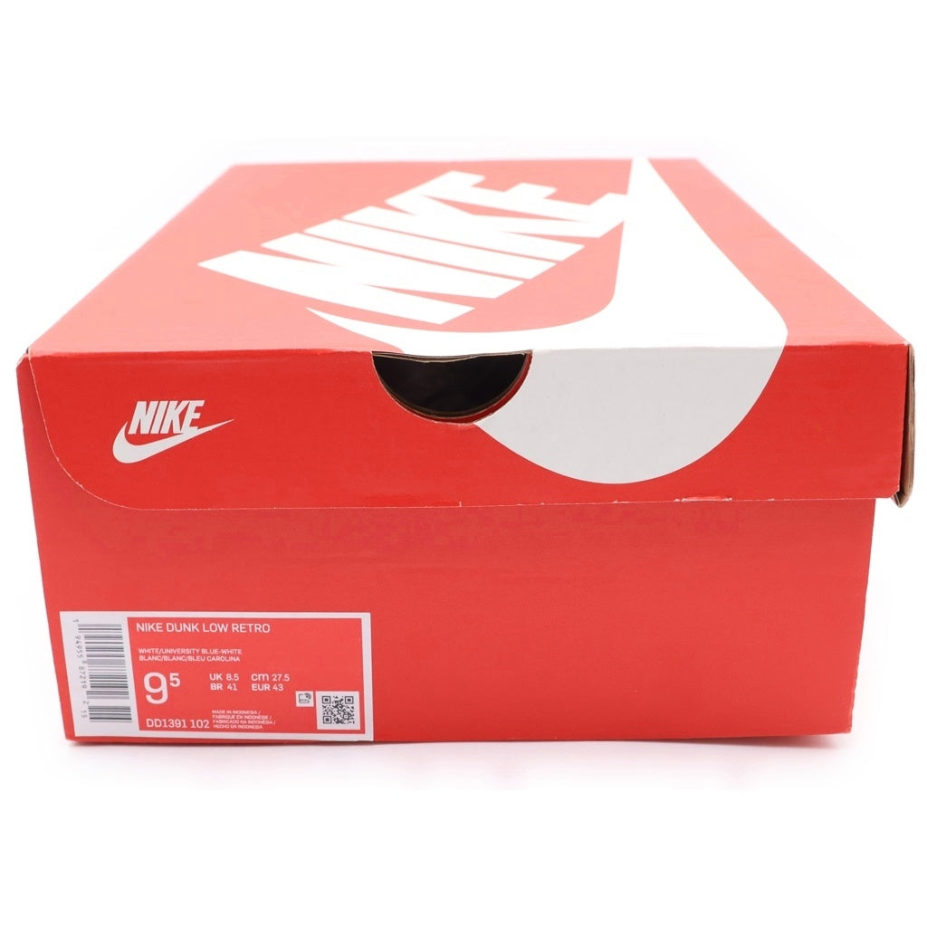NIKE(ナイキ) DUNK LOW UNIVERSITY BLUE DD1391-102 ダンク ローカットスニーカー ブルー/ホワイト US9.5/27.5cm
