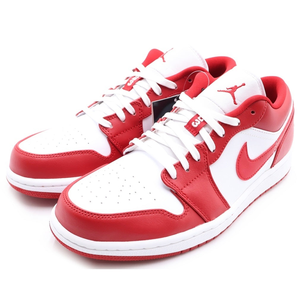 NIKE(ナイキ) AIR JORDAN 1 LOW GYM RED/WHITE 553558-611 エアジョーダン1 ローカットスニーカー レッド/ホワイト US9.5/27.5cm