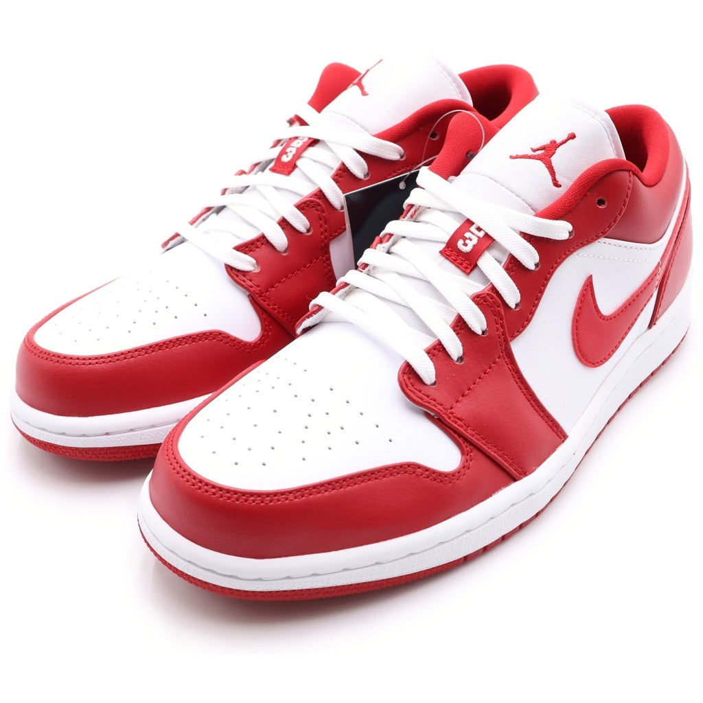NIKE(ナイキ) AIR JORDAN 1 LOW GYM RED/WHITE 553558-611 エアジョーダン1 ローカットスニーカー レッド/ホワイト US9.5/27.5cm