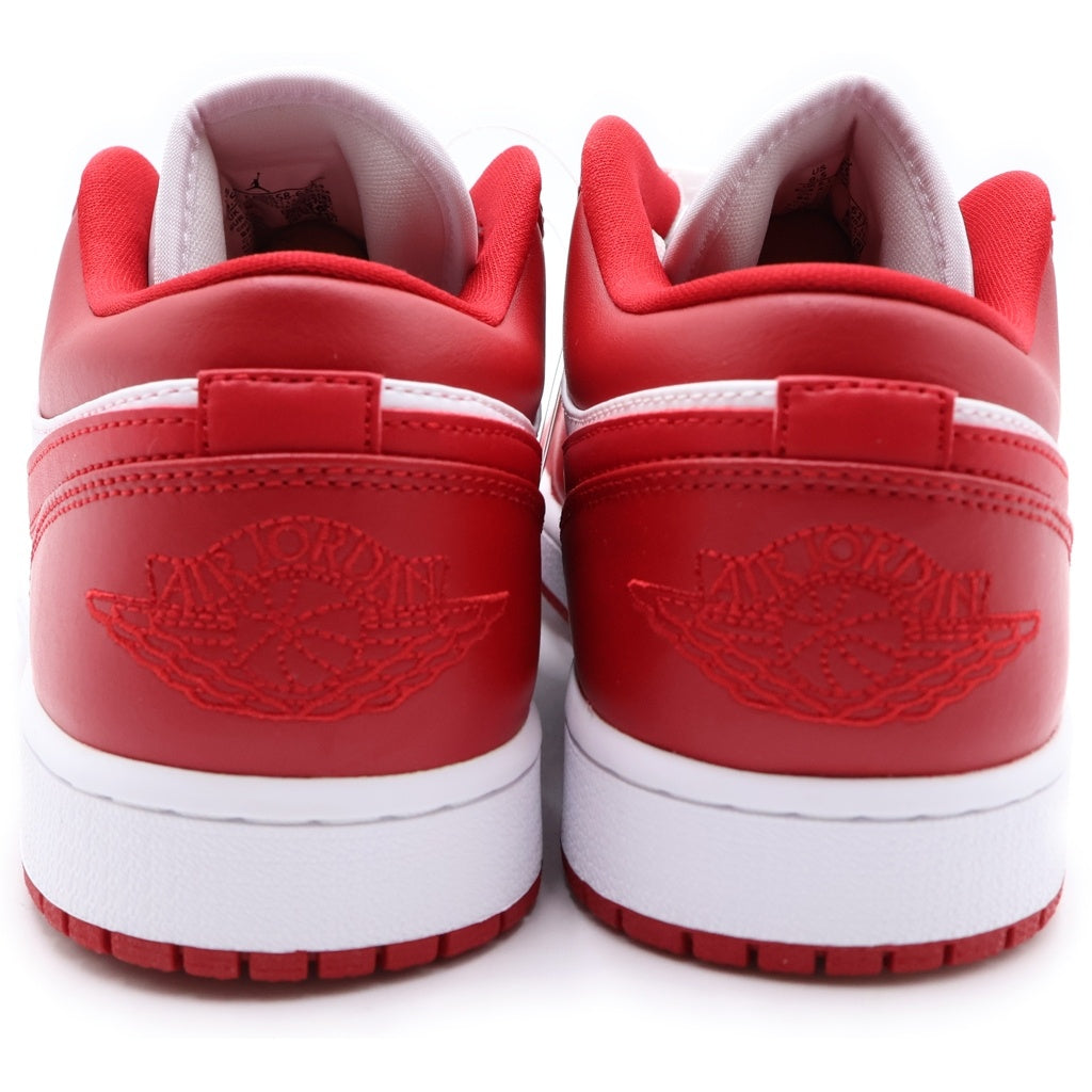 NIKE(ナイキ) AIR JORDAN 1 LOW GYM RED/WHITE 553558-611 エアジョーダン1 ローカットスニーカー レッド/ホワイト US9.5/27.5cm