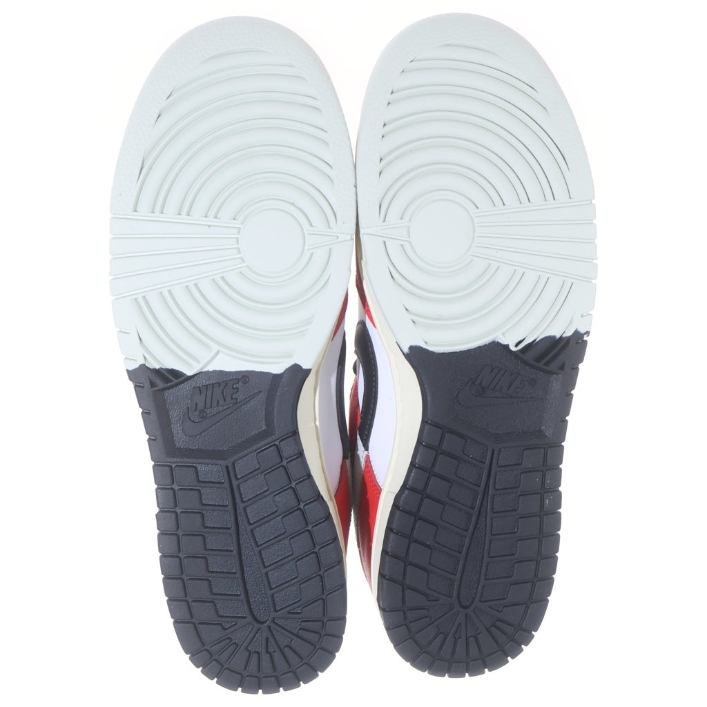 NIKE(ナイキ) DUNK LOW RETRO PRM CHICAGO SPLIT DZ2536-600 ダンク ローカットスニーカー レッド/ホワイト US9.5/27.5cm
