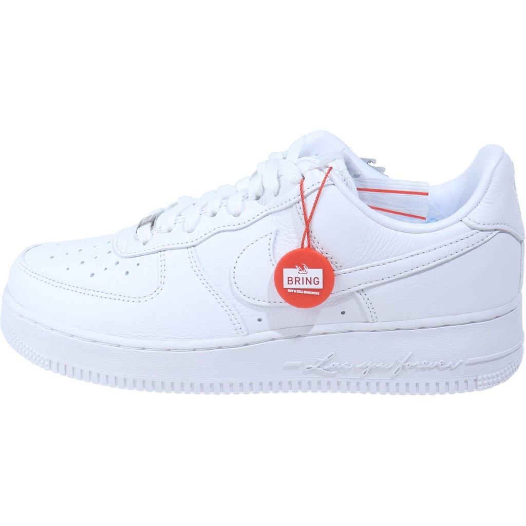 NIKE(ナイキ) ×DRAKE NOCTA AIR FORCE 1 LOW LOVE YOU FORVER WHITE CZ8065-100 ドレイクノクタ エアフォース1 ローカットスニーカー ホワイト US9.5/27.5cm