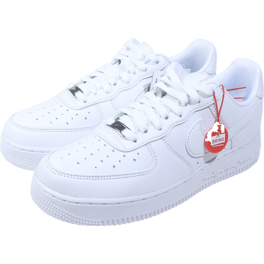 NIKE(ナイキ) ×DRAKE NOCTA AIR FORCE 1 LOW LOVE YOU FORVER WHITE CZ8065-100 ドレイクノクタ エアフォース1 ローカットスニーカー ホワイト US9.5/27.5cm