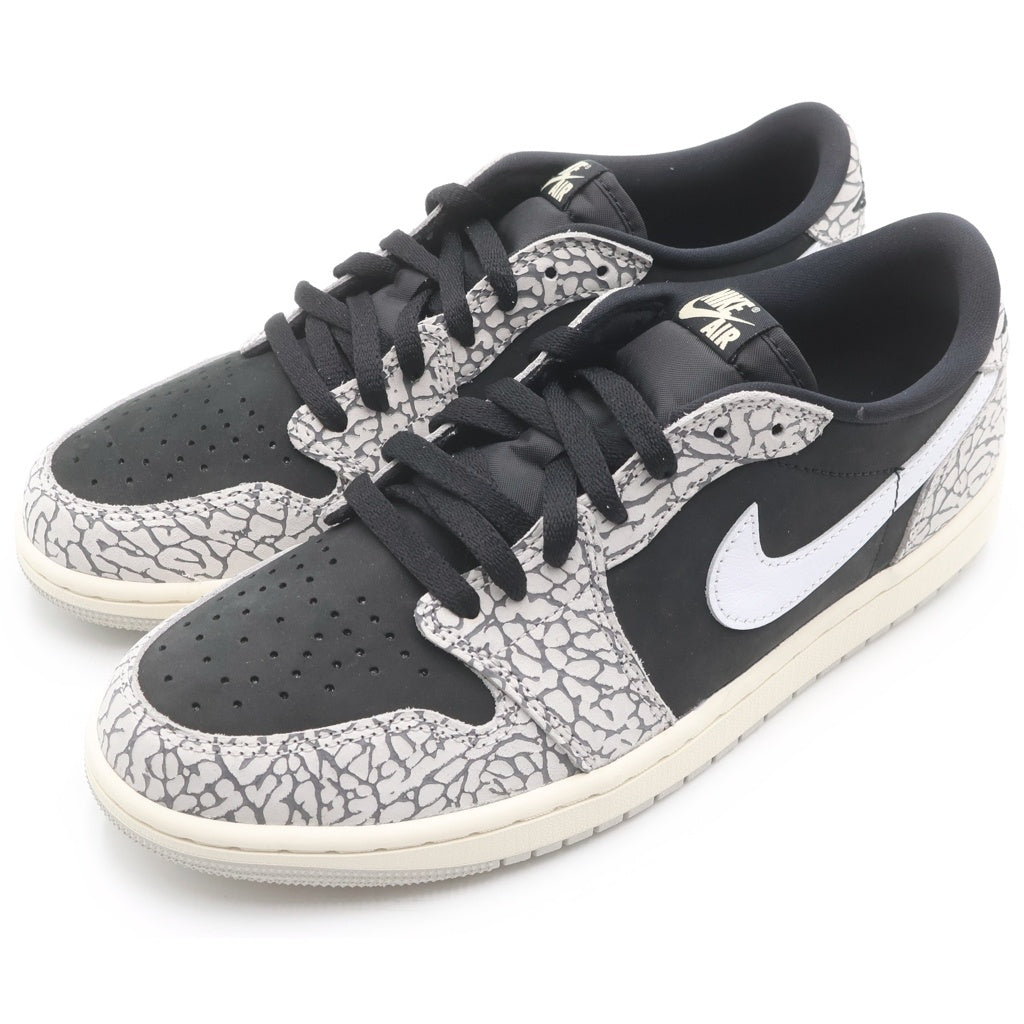 NIKE(ナイキ) AIR JORDAN 1 RETRO LOW OG BLACK CEMENT CZ0790-001 エアジョーダン1 レトロ ローカットスニーカー ブラック US9.5/27.5cm