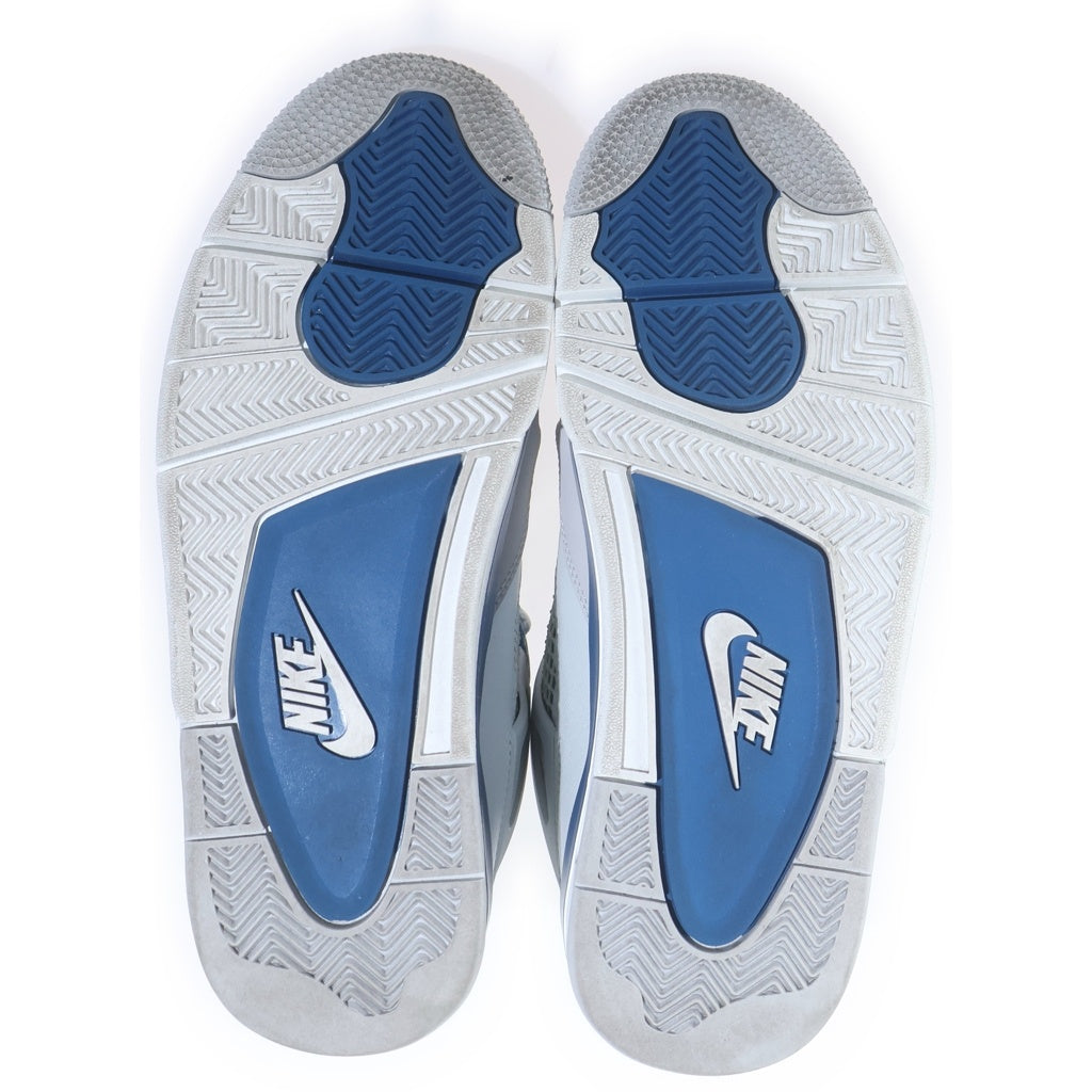 NIKE(ナイキ) AIR JORDAN4 RETRO INDUSTRIAL BLUE FV5029-141 エアジョーダン4 レトロ インダストリアルブルー ハイカットスニーカー ホワイト/ブルー US8.5/26.5cm